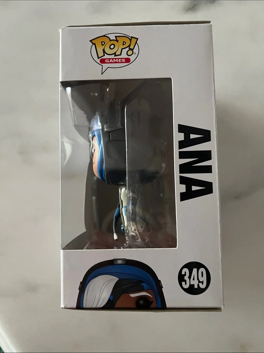 Funko Pop! Games Overwatch ANA Vinyl Figure #349- Blue, White NWT